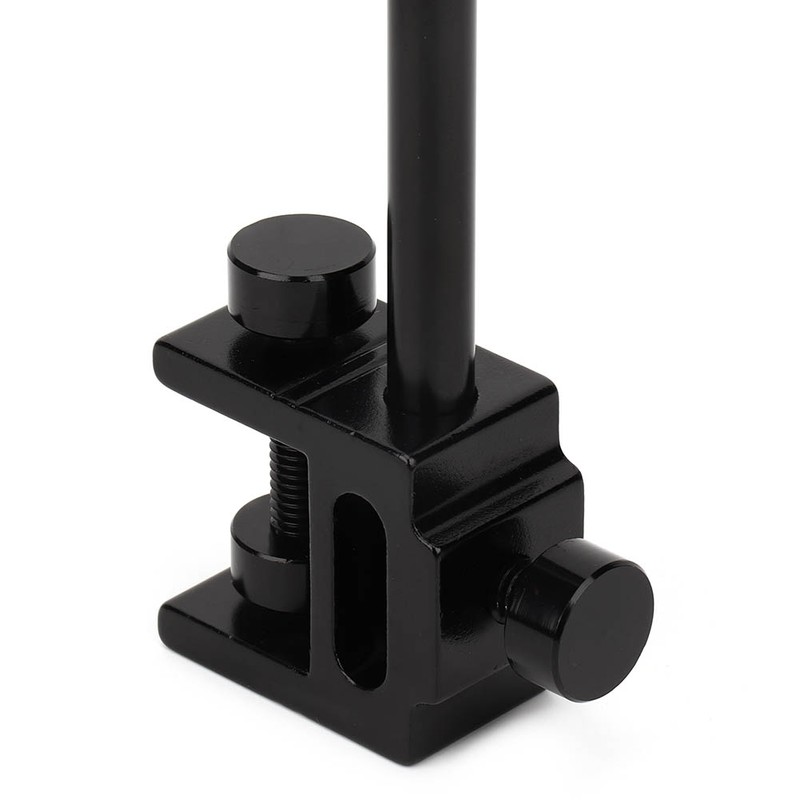 Black Portable Aluminum Alloy Folding Light Bracket Stand Outdoor Camping