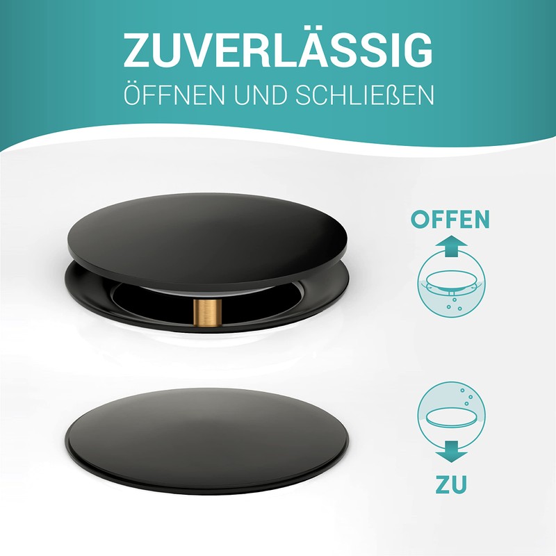 Engelbach® Bathtub Plug with Universal Fit - Plug Bathtub Rustproof