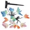 Solar Light String 12 LED IP44 Waterproof Colorful Butterflies Lamp