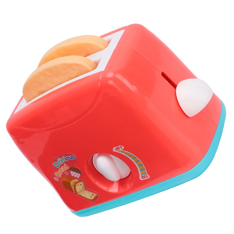 PopUp Toaster Play Toy Kitchen Bread Maker Model Toy Pretend