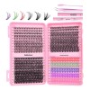 804 Kit Pestañas Maquillaje Diy Extension 9-18mm 30d 40d 50d