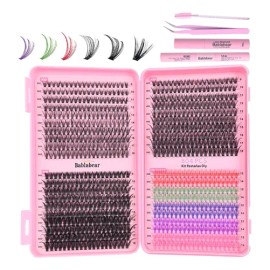 804 Kit Pestañas Maquillaje Diy Extension 9-18mm 30d 40d 50d                                                                                          