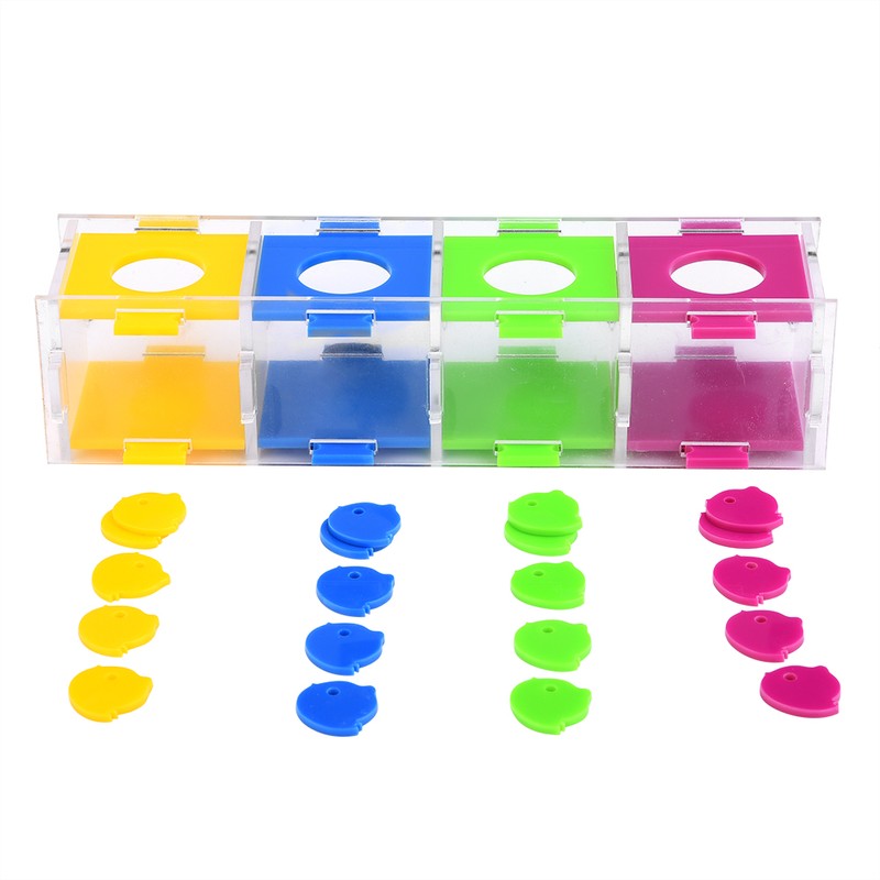 Colorful Parrot Toys Interesting Birds Intelligence Training Interactive Playing Puzzle