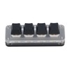 4 Key Mini Keypad USB C Wired Dustproof Red Switch