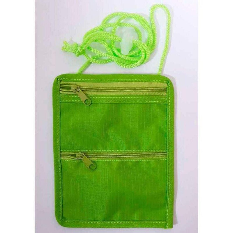Neck Travel Bag for Passport/Tickets/Cash/Credit Cards and Other Valuables Assorted