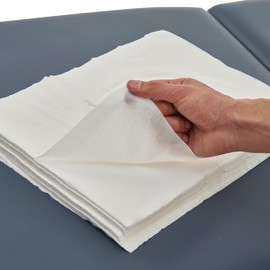 Master Massage Disposable Breathing Space Covers – 100Pcs Face Rest Covers for Massage Tables