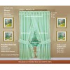 Today's Curtain, Emelia Priscilla Sheer Pair 60" W x 63"