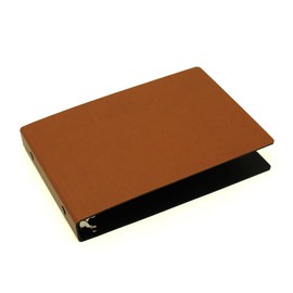 B-TAO Recycled Leather 13 Hole Ring Binder Croco Embossed Bordeaux (B-TAO Organizing Tool)
