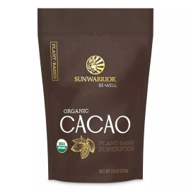 Sunwarrior Organic Cacao Powder | Baking & Smoothie Additive | 225g Pouch