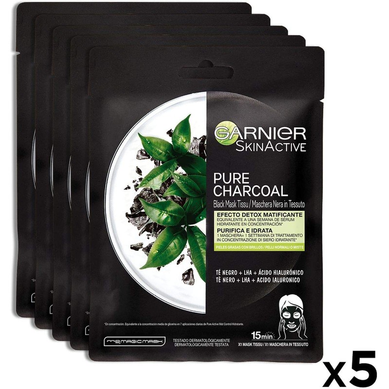 Garnier Skin Active Pure Charcoal, Formula Formula with Vegetable Charcoal