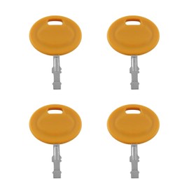 4PCcs Ignition Keys Replacement for Lawn Mower (Part Number 625-05000 725-2054 925-2054A),Ignition Keys for MTD Bolens Craftsman Troy-Bilt Cub Cadet(yellow)