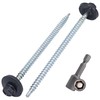 SKIR'CO (Pack of 50) Painted Roofing Screws 4.8 x 100