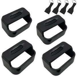 MISSEIAR Car Seatbelt Buckle Guard, Child Seat Belt Lock Seatbelt Buckle Cover Seat Belt Lock Cover, Buckle Guard for Kids/Special Needs, 4-Pack Fit Most Car (Expect Truck)