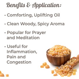 Plant Therapy Organic Frankincense Serrata Essential Oil 100% Pure, USDA Certified Organic, Undiluted, Natural Aromatherapy, Therapeutic Grade 10 mL (1/3 oz)