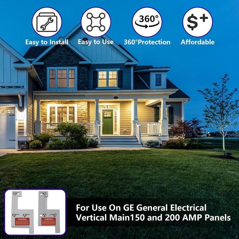 STPCTOU Generator Interlock Kit Compatible with GE General Electeric Vertical