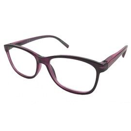 Foster Grant Mirelle MAG Reading Glasses with Sequin Case, Magenta,+2.50