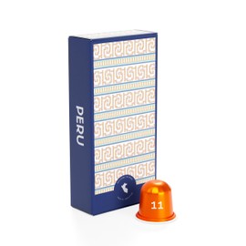 Atlas Coffee Club, Extra Dark Roast Espresso Capsules, Peru, Compatible with Nespresso Original Machine - Intensity 11, 10 count