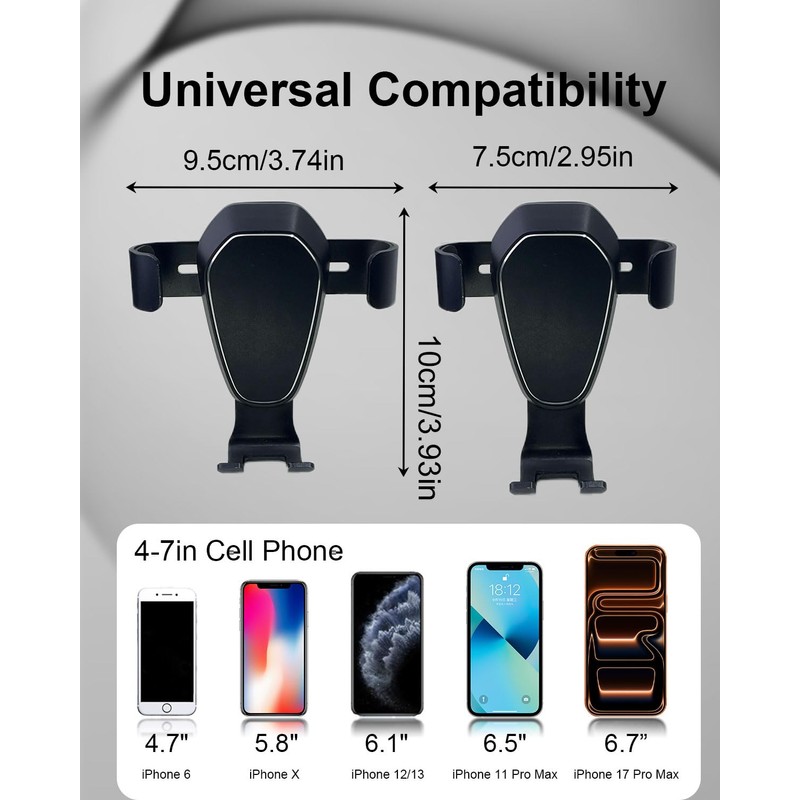SEYUGOPTI Car Cell Phone Holder Mount for Ford F150 2009-2014