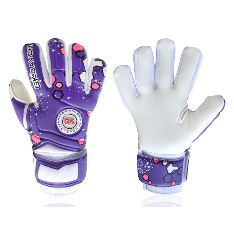 GK Saver Football Goalkeeping Gloves Size 4 to 7 Finger