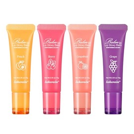 CNYYDS 4 PCS Lip Glowy Balm,Glossy,Lightweight, Nourishing Hydration Lip Balm Set