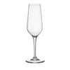 Bormioli Rocco Electra Flute Glasses, Clear, Set of 6