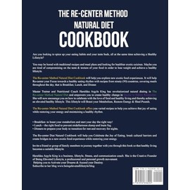  The Re-Center Method Natural Diet Cookbook: Celebrate the Joy of Eating Exotic Recipes from 7 Continents boost your metabolism in Just 12 weeks