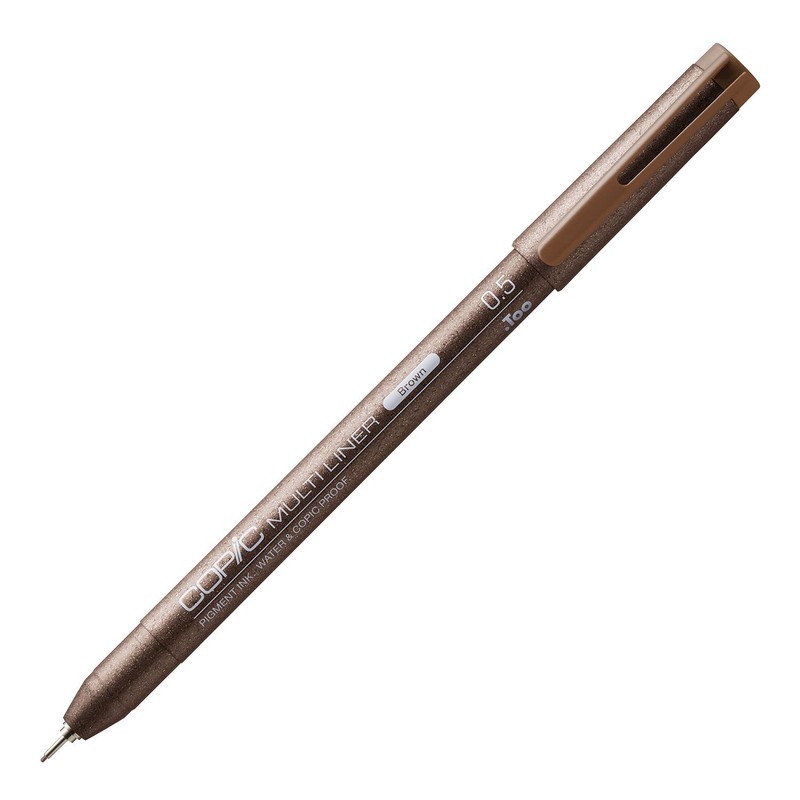 Copic Multiliner Brown Pen-0.50 Tip