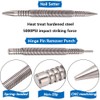 Saipe 2pcs Dual Head Nail Setter and Hinge Pin Remover