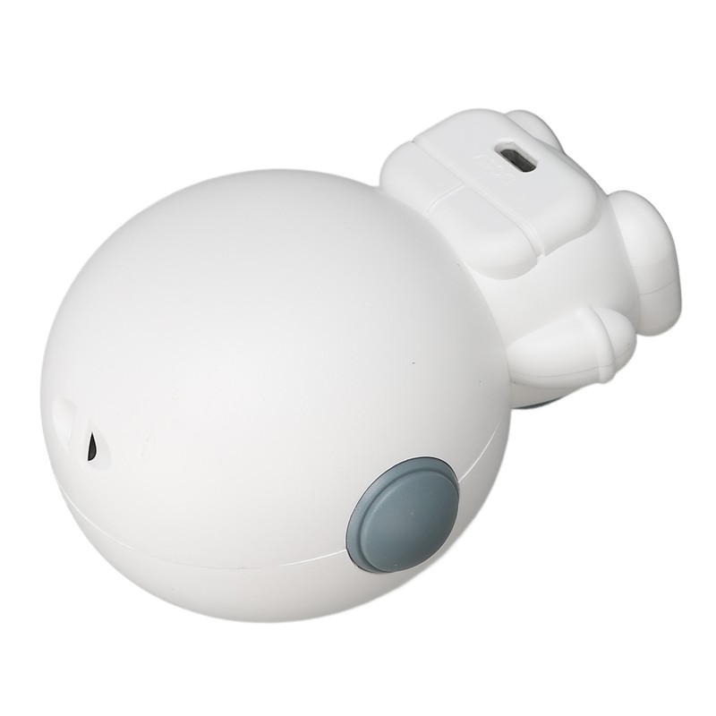 Astronaut Shaped Cute Hand Warmer Digital Display USB Rechargeable 2