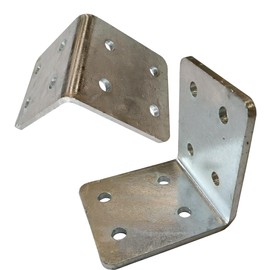 Beam Bracket, 2 PCS 6" X 6" X 5" Heavy Duty Corner Bracket. Fireplace Mantel Brackets Made of Premium Heavy Duty Alloy Steel. Hot-dip Galvanized Coating Protective Layer
