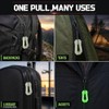 Mecool 20Pcs Glow‑in‑the‑Dark Zipper Pulls Luminous Zipper Puller Head