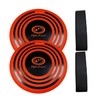 OPTIMUM FOOTBALL SOCCER HANGING TARGET x 2PCS, 9” DIAMETER BULLSEYE