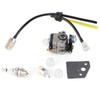 Carburetor Carb Fuel Line Kit Fit for GX31 GX22 FG100