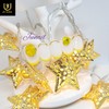 Smile Yellow Handmade Nail Tips - Short Round / 스마일Yellow