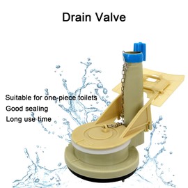 Lychee Light Toilet Flush Valve Replacement Parts for 1 Piece Toilet,3-Inch Flush Hole Toilet Repair Kits,Compatible with TOTO THU Series Flush Valve