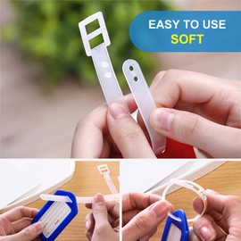 GTIWUNG Pack of 10 Suitcase Tags, Suitcase Tags with Address Card, Aeroplane Luggage Tags, Tags with Name Plate, Luggage Tags, Key Fob Can Be Written On, 1