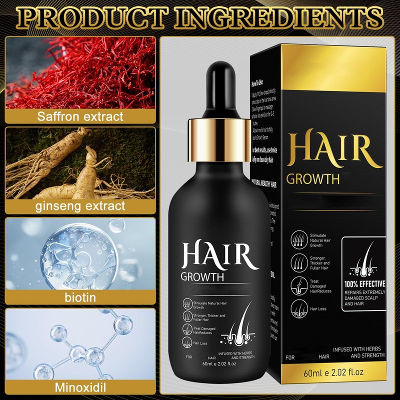 TECHEEL Bartöl Herren Bartwachstum Öl Beard Growth Kit mit Bartroller