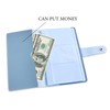 Jasenna Business Card Holder,Business Card Book Case PU Leather Organization