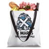 X Marks The Laundry Pile Funny Treasure Hunting Tote Bag
