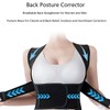 AIMALL Adjustable Posture Corrector Back Belt – Unisex Shoulder Support