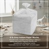 Lounsweer 6 lb Instant Paper Mache Gray Drying Paper Mix