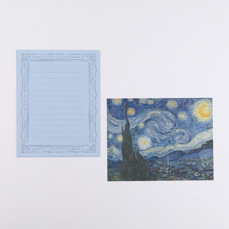DAILY MUSEUM Starry Night Letter Set MU-006