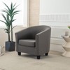 XINGYUEXUAN 2 Piece Stretch Club Chair Slipcover, Soft Barrel Tub