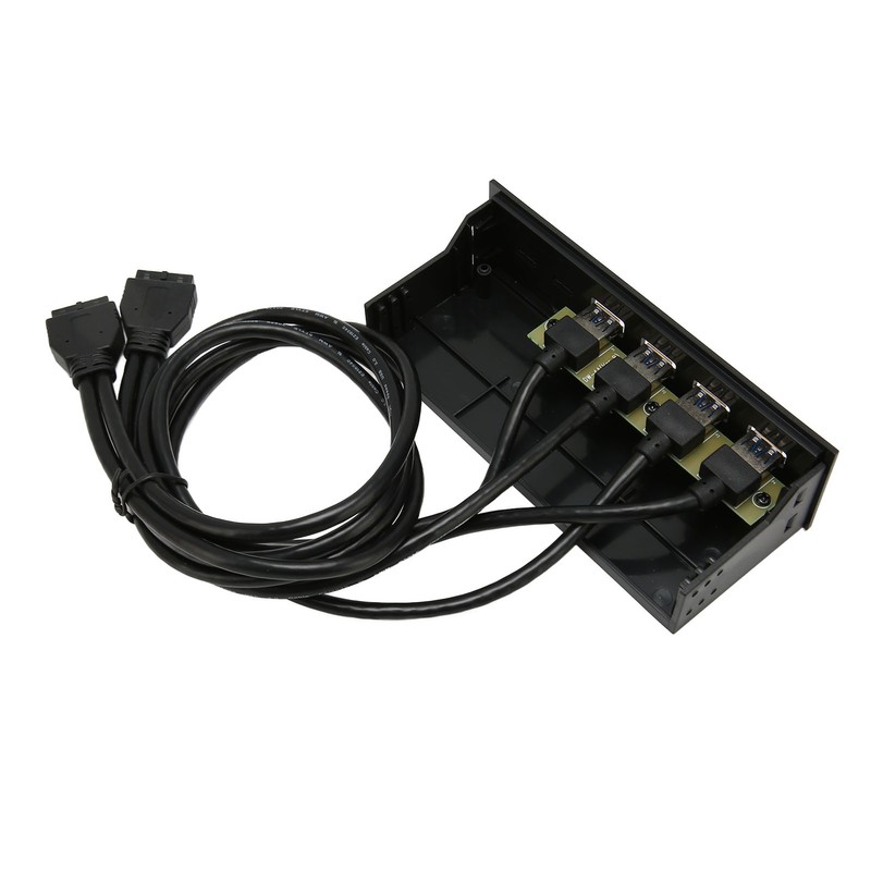 USB3.0 Hub Front Panel 5Gbps 4 Ports 19pin Optical Drive