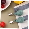 KICHOUSE Dining Table Cover Clamps 4pcs Creative Bird Shape Iron