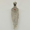Antique Silver Ganesh Incense Stick Holder Set of Two
