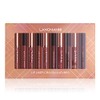 6 Pcs Velvety Matte Lip Gloss + lip Liner Set