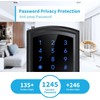 Signstek Keyless Entry Door Lock with Handle, Digital Keypad Door