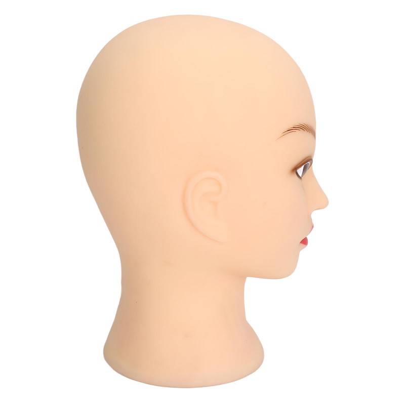 Soft Mannequin Head Realistic Skin Texture Eyelash Extension Mannequin Head