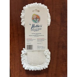 WOW Nellie's Set Of 2 WOW Dry Floor Cleaning Pads - White